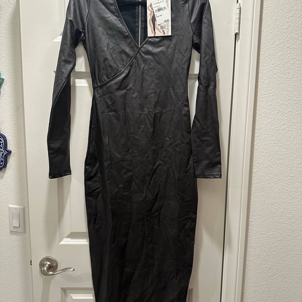 Nordstrom Black Long Sleeve Dress